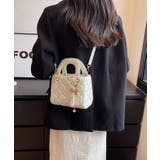 キルティング チャーム付き ハンドバッグ | DRESS+ | 詳細画像5