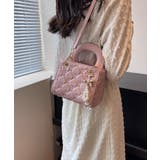 キルティング チャーム付き ハンドバッグ | DRESS+ | 詳細画像13