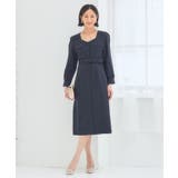 フォーマル ワンピース オフィスカジュアル 袖あり | DRESS+ | 詳細画像28 