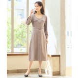 フォーマル ワンピース オフィスカジュアル 袖あり | DRESS+ | 詳細画像9 