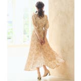 ワンピース 花柄 レトロ柄 半袖 プリーツ ミモレ丈 | DRESS+ | 詳細画像10