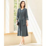 フォーマル ワンピース ドレス 結婚式 七分袖 | DRESS+ | 詳細画像10 