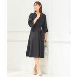 フォーマル ワンピース ドレス 結婚式 七分袖 | DRESS+ | 詳細画像19 