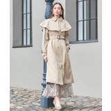 トレンチコート ロングコート ケープ 膝下丈 2way卒業式 成人式 | DRESS+ | 詳細画像23