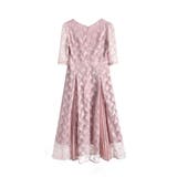 ワンピース ドレス レースミモレ丈 総レース 結婚式 | DRESS+ | 詳細画像31