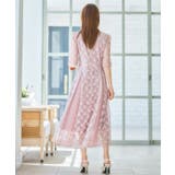ワンピース ドレス レースミモレ丈 総レース 結婚式 | DRESS+ | 詳細画像28
