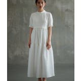 2素材ドッキングワンピース 半袖 ロング丈 | DRESS+ | 詳細画像13