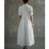 2素材ドッキングワンピース 半袖 ロング丈 | DRESS+ | 詳細画像15