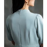 2素材ドッキングワンピース 半袖 ロング丈 | DRESS+ | 詳細画像10