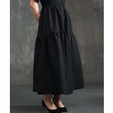 2素材ドッキングワンピース 半袖 ロング丈 | DRESS+ | 詳細画像26