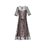 ドレス 結婚式 ワンピース タイト Iライン レース | DRESS+ | 詳細画像29