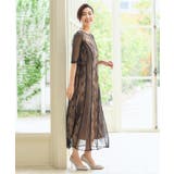 ドレス 結婚式 ワンピース タイト Iライン レース | DRESS+ | 詳細画像5