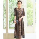 ドレス 結婚式 ワンピース タイト Iライン レース | DRESS+ | 詳細画像3