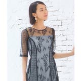 ドレス 結婚式 ワンピース タイト Iライン レース | DRESS+ | 詳細画像9