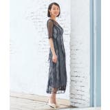 ドレス 結婚式 ワンピース タイト Iライン レース | DRESS+ | 詳細画像10