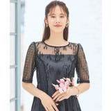 ドレス 結婚式 ワンピース タイト Iライン レース | DRESS+ | 詳細画像17