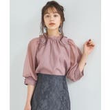 ブラウス リボンカラー 七分袖 シアー素材 裏地付き卒業式 成人式 | DRESS+ | 詳細画像9