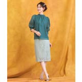 ブラウス リボンカラー 七分袖 シアー素材 裏地付き卒業式 成人式 | DRESS+ | 詳細画像31