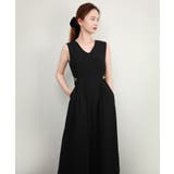 サイドボタン オールインワン サロペット | DRESS+ | 詳細画像25