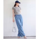 デニムパンツ ワイドパンツ 薄手 | DRESS+ | 詳細画像8 