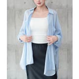 シャツ レディース オーバーサイズ 透け感 | DRESS+ | 詳細画像18 