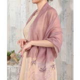 パープル | パーティー ストール ショール | DRESS+