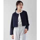 喪服にも使えるノーカラージャケット | DRESS+ | 詳細画像18