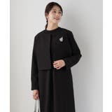 喪服にも使えるノーカラージャケット | DRESS+ | 詳細画像7