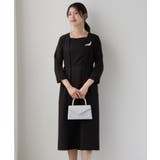 立体感が魅力のフォーマルワンピース | DRESS+ | 詳細画像10 