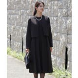 品さ際立つ前後2wayフォーマルワンピース | DRESS+ | 詳細画像19 