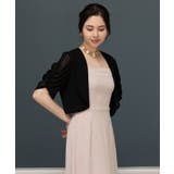 ボレロ ショートジャケット パーティーボレロ ドレス シフォン秋卒業式 成人式 | DRESS+ | 詳細画像21