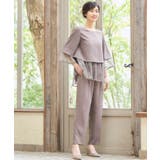 パンツドレス セットアップ 結婚式 パーティー レース | DRESS+ | 詳細画像21 