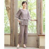 パンツドレス セットアップ 結婚式 パーティー レース | DRESS+ | 詳細画像4 