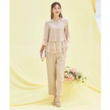 パンツドレス セットアップ 結婚式 パーティー レース | DRESS+ | 詳細画像3 