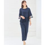 パンツドレス セットアップ 結婚式 パーティー レース | DRESS+ | 詳細画像10 