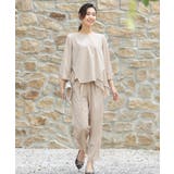 結婚式 パンツドレス セットアップ パーティー プリーツ | DRESS+ | 詳細画像22 