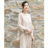 結婚式 パンツドレス セットアップ パーティー プリーツ | DRESS+ | 詳細画像19 