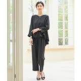 結婚式 パンツドレス セットアップ パーティー プリーツ | DRESS+ | 詳細画像31 