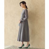 ワンピース ドレス プリーツ Iライン ミモレ丈 | DRESS+ | 詳細画像3
