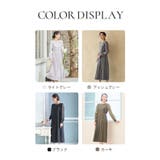ワンピース ドレス プリーツ Iライン ミモレ丈 | DRESS+ | 詳細画像2