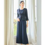 ネイビー | 3点セット アンサンブル フォーマル 入学式 卒業式 | DRESS+
