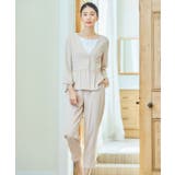 ベージュ | レディーススーツ セットアップ フォーマルスーツ 通勤 | DRESS+