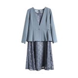 ワンピーススーツ セットアップ ノーカラージャケット | DRESS+ | 詳細画像24 