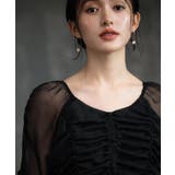 ワンピース ドレス 結婚式 異素材ドッキング | DRESS+ | 詳細画像9 