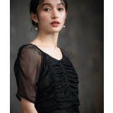 ワンピース ドレス 結婚式 異素材ドッキング | DRESS+ | 詳細画像12 