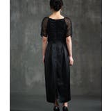 ワンピース ドレス 結婚式 異素材ドッキング | DRESS+ | 詳細画像11 