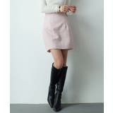 ツイード生地ペチパン付きミニスカート | SAISON DE PAPILLON  | 詳細画像24 