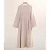 パール付きキーネックフレアワンピース | SAISON DE PAPILLON  | 詳細画像30 