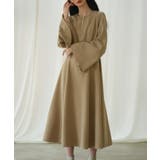 パール付きキーネックフレアワンピース | SAISON DE PAPILLON  | 詳細画像16 