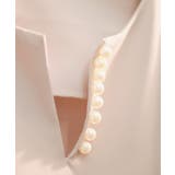 パール付きキーネックフレアワンピース | SAISON DE PAPILLON  | 詳細画像31 